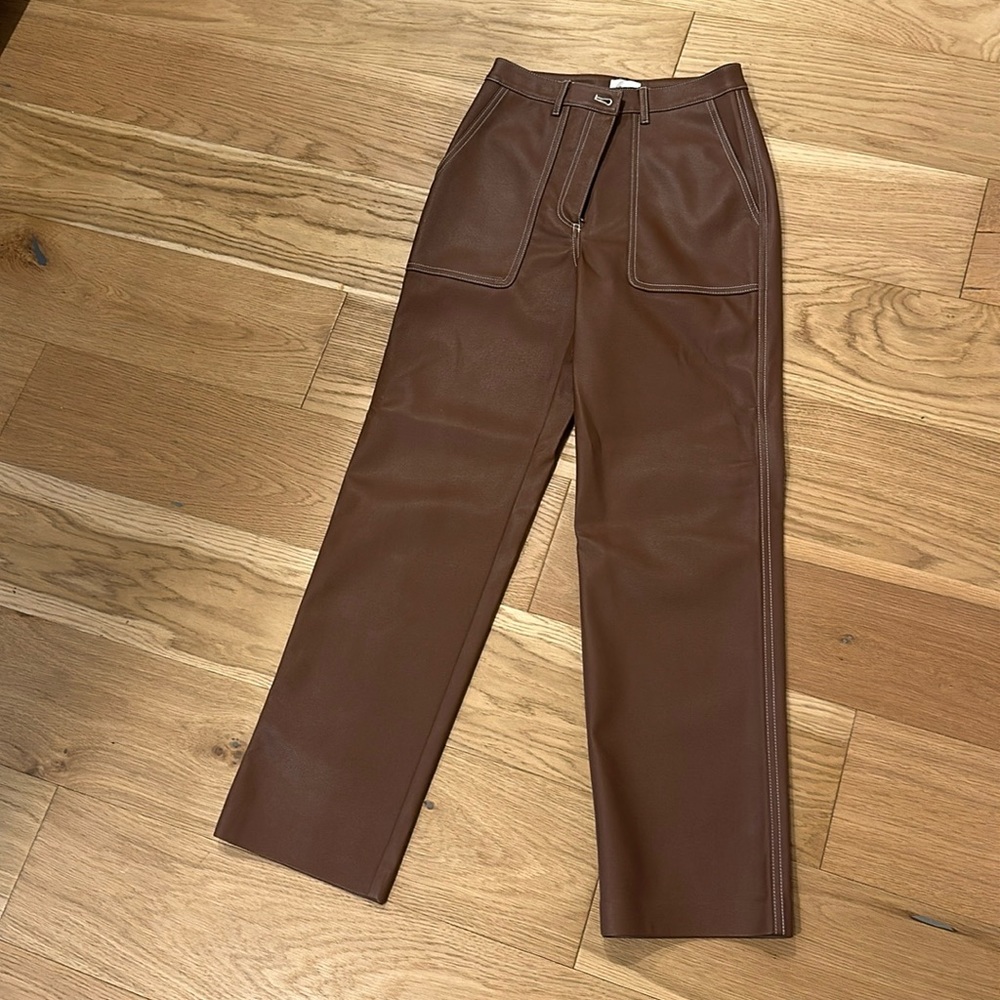 Wilfred free aritzia leather pants